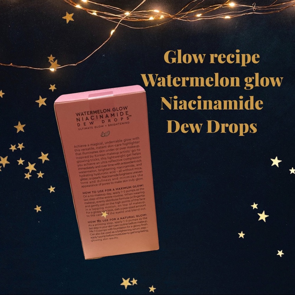 Glow Recipe - watermelon glow Niacinamide dew drops. New in Box - Picture 2 of 2